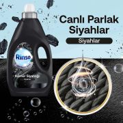 Rinso Sıvı Çamaşır Deterjanı Komple Bakım Serisi Siyahlar 50 Yıkama 3 L