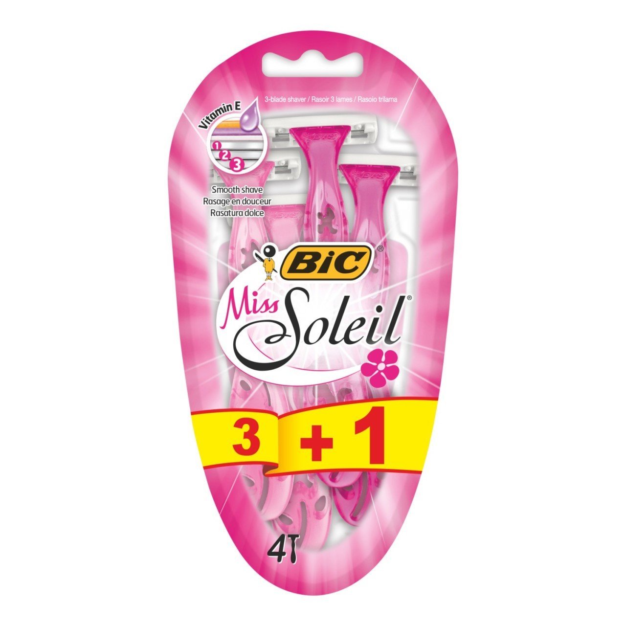 Bic Miss Soleil Tıraş Bıçağı 3+1