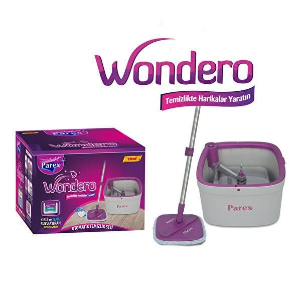 Parex Wondero Otomatik Temizlik Seti Temiz Su ile Kirli Su Ayırma Özellikli