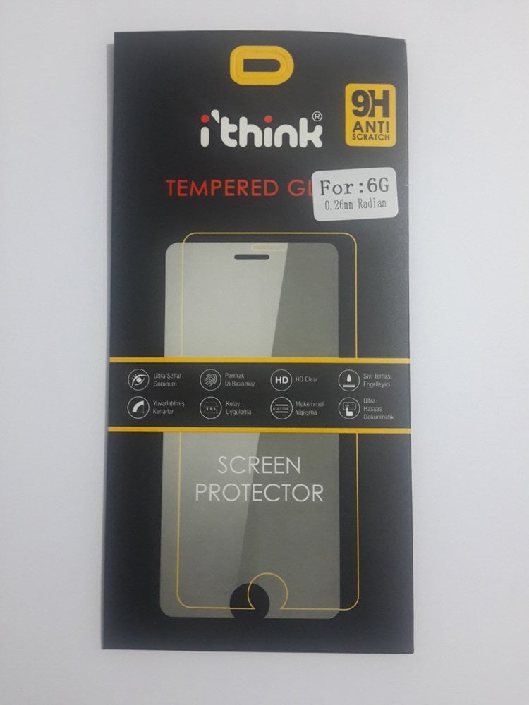 iPhone 6 Temperli Kırılmaz Cam Ekran Koruyucu
