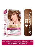 L'Oreal Paris Excellence Creme Saç Boyası 6.32 Altın Açık Kahve