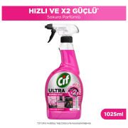 Cif Ultra Sprey Sakura Parfümlü Kir ve Yağ Sökücü 1025 ml