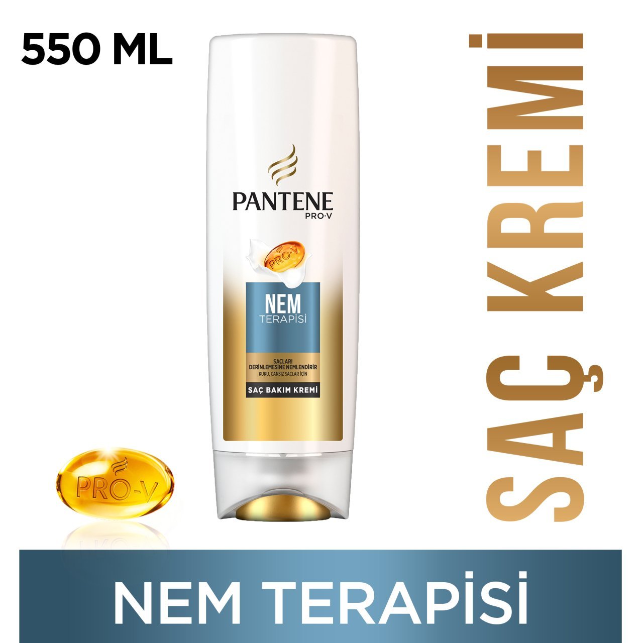 Pantene Saç Bakım Kremi Nem Terapisi 550 ml