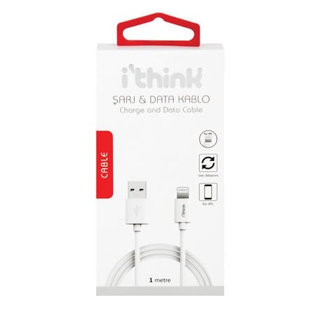 I'Think Şarj - Data Kablo İPH.5/6/7 (IOS Uyumlu)