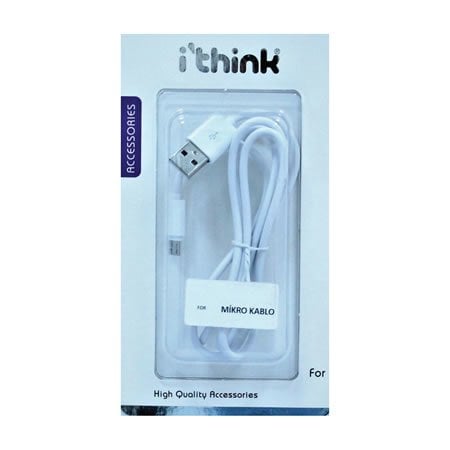 I'Think Şarj - Data Kablo Micro