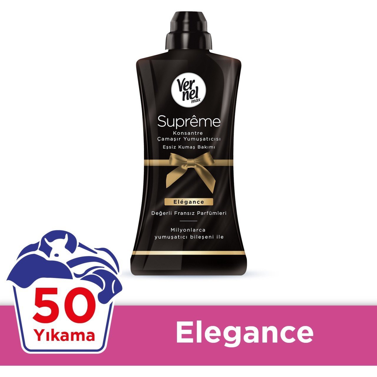 Vernel Max Suprême Elegance Konsantre Çamaşır Yumuşatıcısı 1.2 Lt.