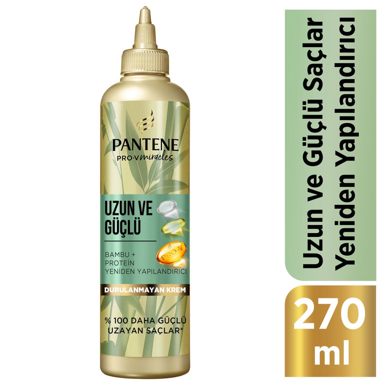 Pantene Miracles Bambu & Biotin Saç Şekillendirici Krem 270 ml