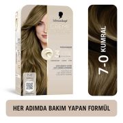 Schwarzkopf Creme Supreme Yoğun Bakım Full Kit Saç Boyası 7-0 Kumral