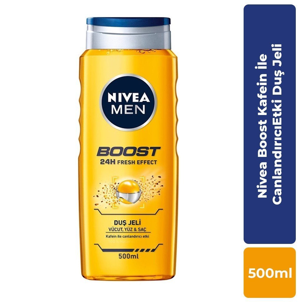 Nivea Men Boost Duş Jeli 500 ml