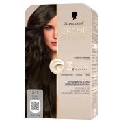 Schwarzkopf Creme Supreme Yoğun Bakım Full Kit Saç Boyası 5-1 Soğuk Kahve