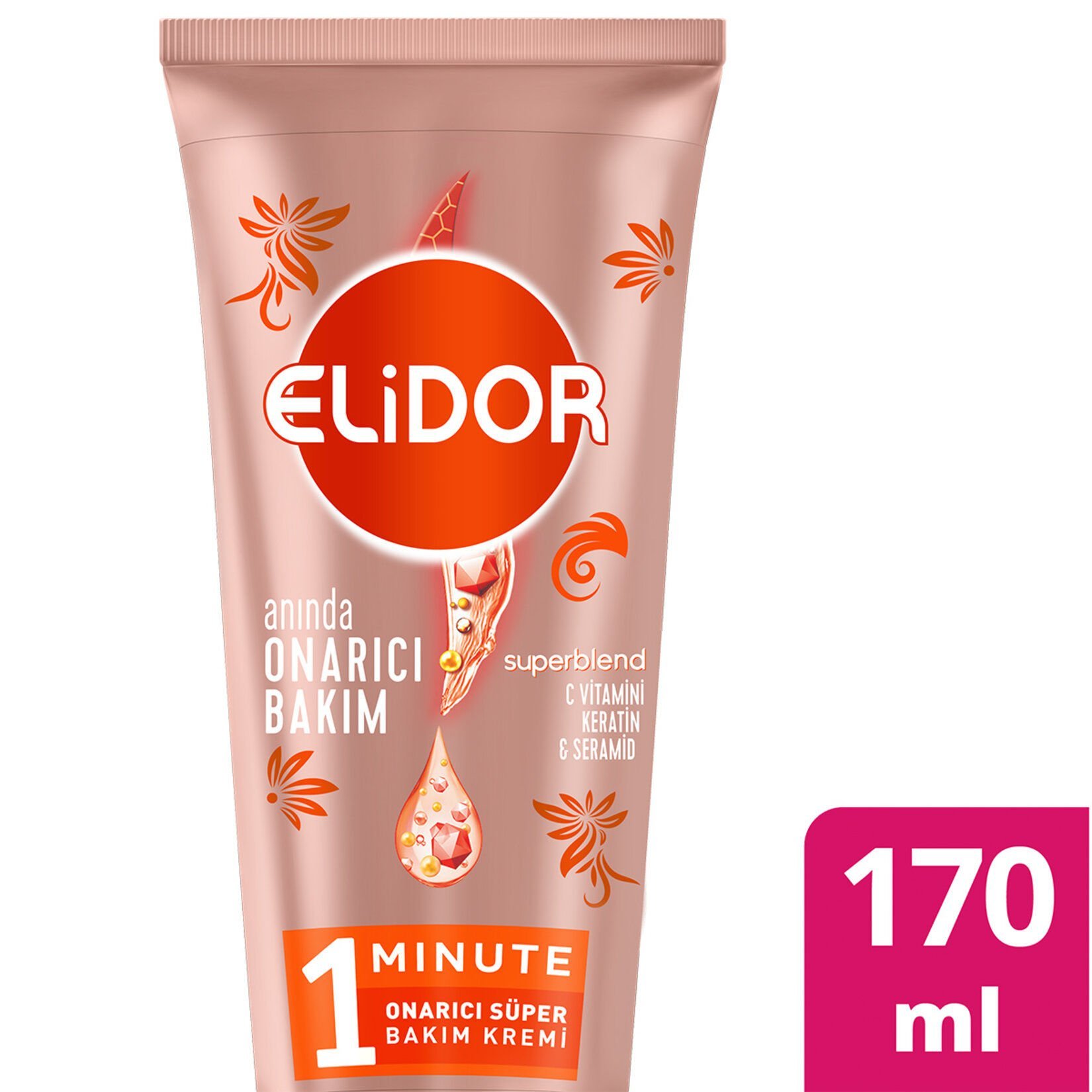 Elidor Onarıcı Süper Bakım Kremi Anında Onarıcı 170 ml