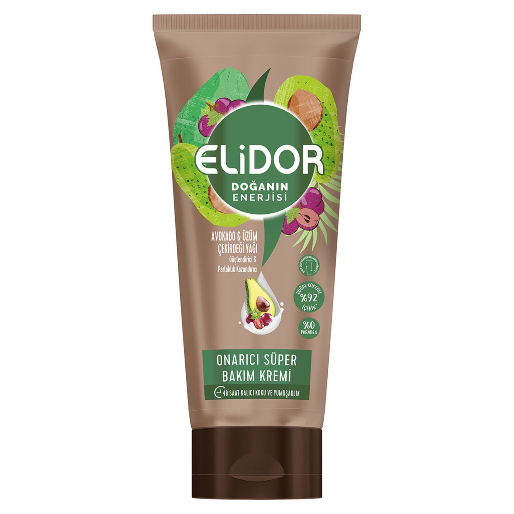 Elidor Avokado Üzüm Çekirdeği Yağı Süper Bakım Kremi 170 ml