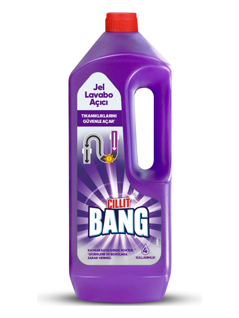 Cillit Bang Turbo Hijyenik Jel Lavabo Açıcı 1000 ml