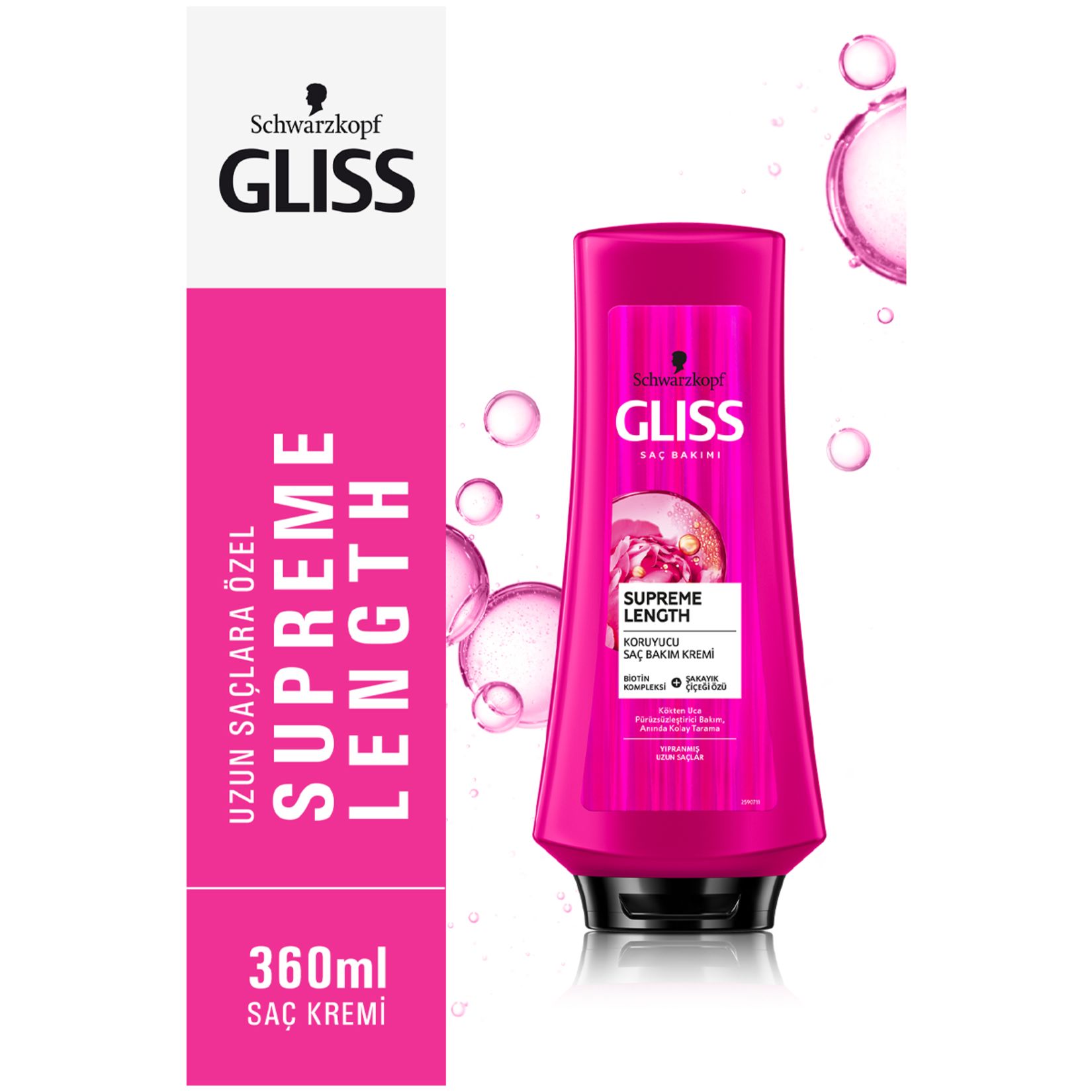 Gliss Supreme Length Saç Kremı 360 ml