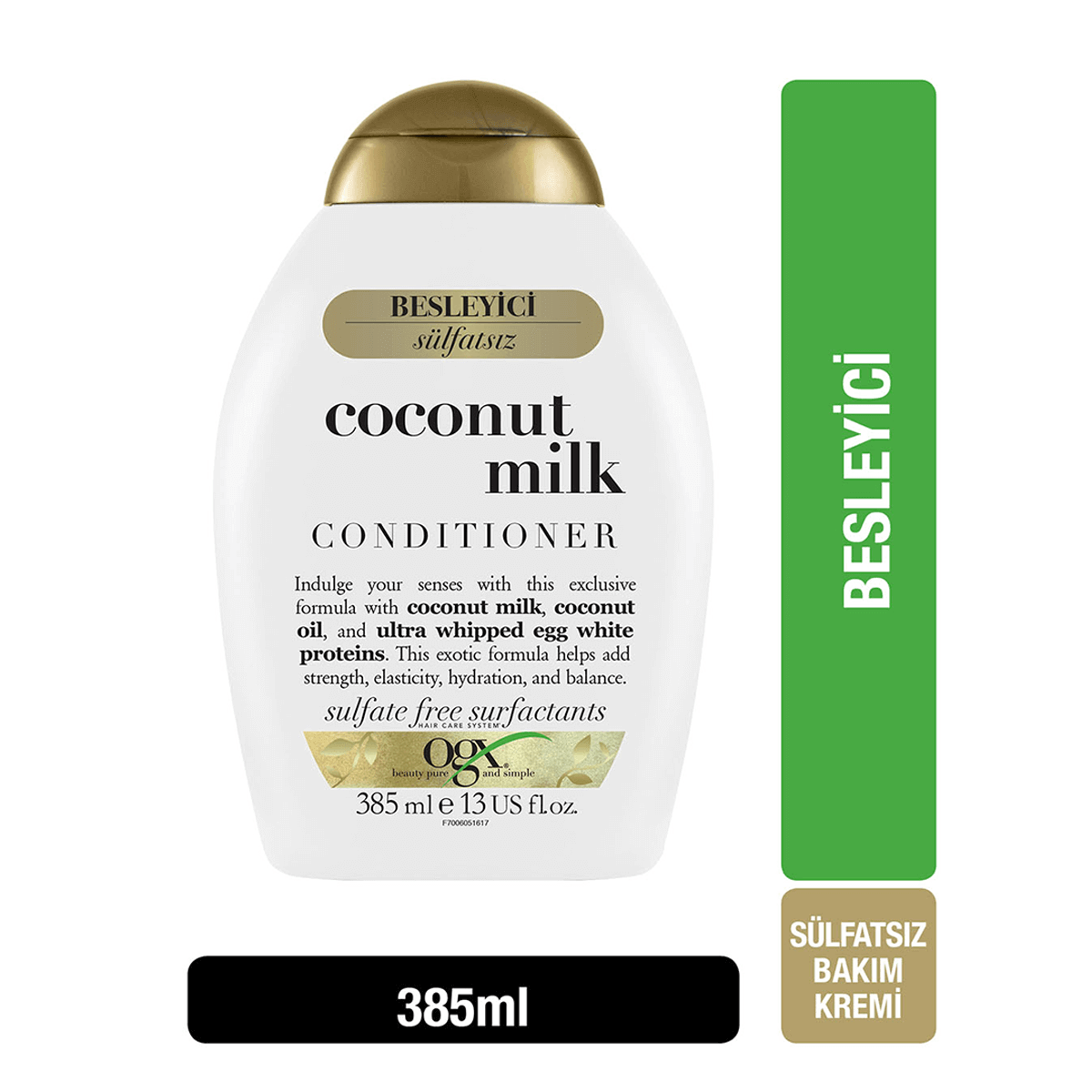 Organix Coconut Milk Saç Bakım Kremi 385 ml