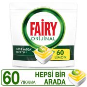 Fairy Hepsi Bir Arada Bulaşık Makinesi Deterjanı Tableti 60'lı