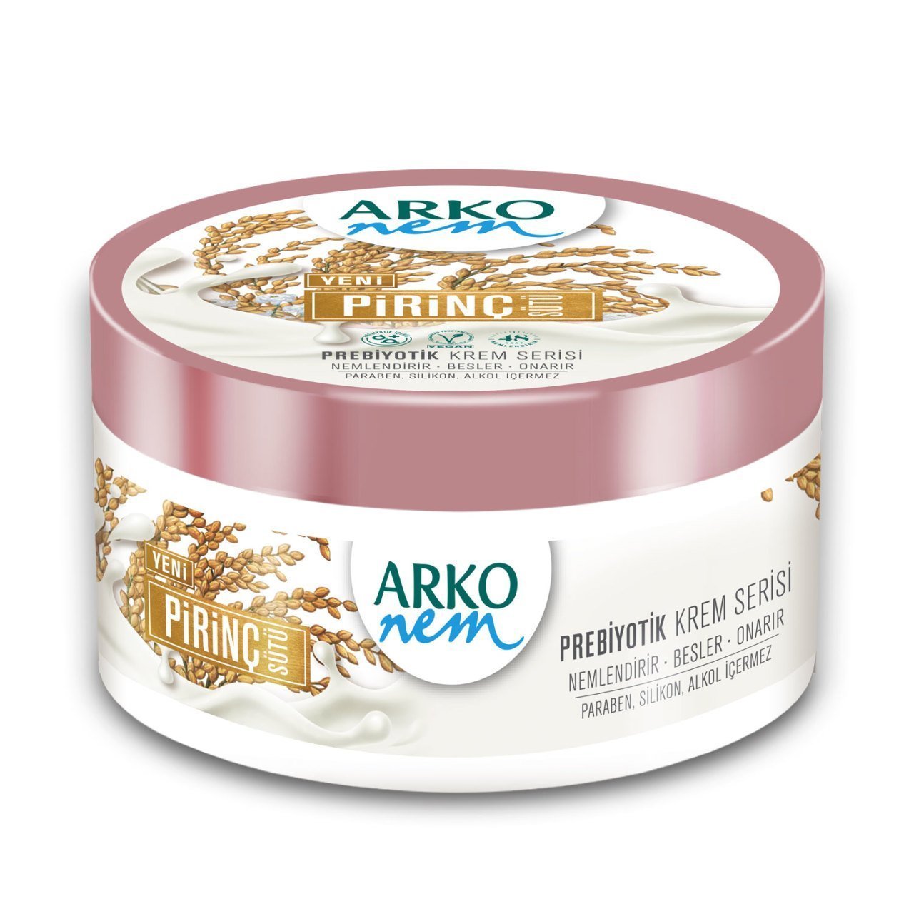 Arko Nem Prebiyotik Krem Serisi Pirinç Sütü 250 ml