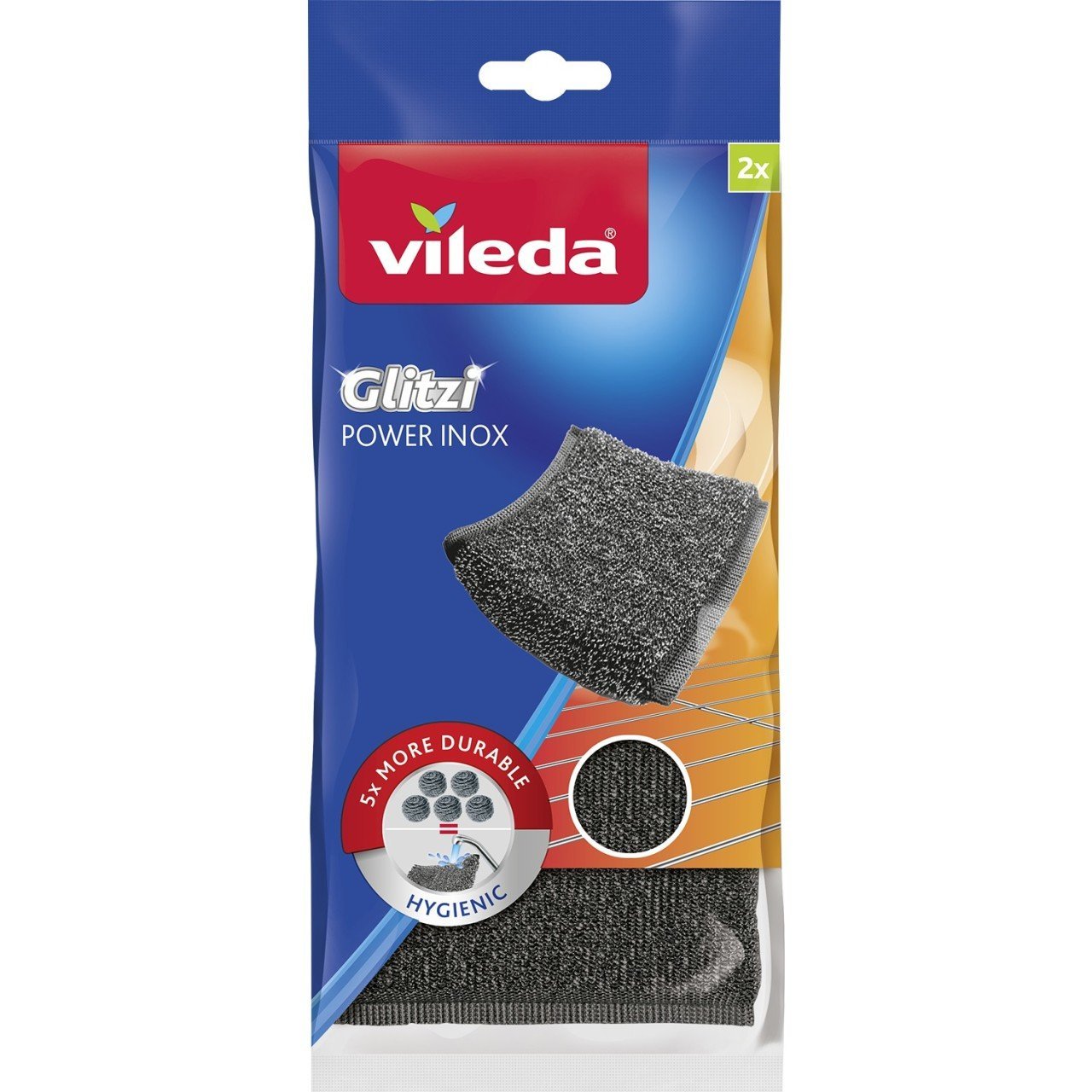 Vileda Glitzi Power Inox 2'li Paket