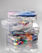 Gondol Hobi Kutusu Kapaklı Çift Taraflı Organizer