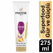 Pantene Superfood Gür ve Güçlü Saç Bakım Kremi 275 ml