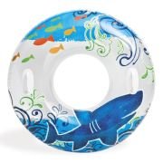 İntex 58263 Tutamaçlı Can Simidi 97 cm (Mavi Yunuslu)