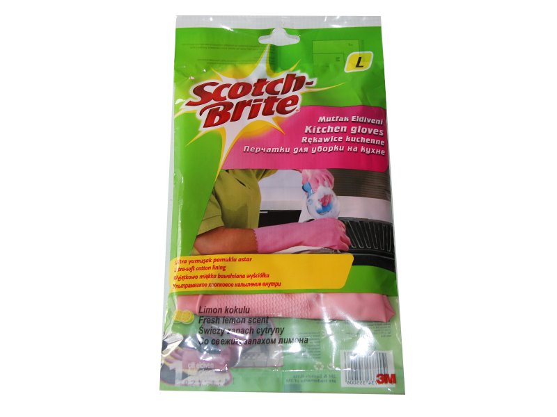 Scotch Brite Ekonomik Temizlik Eldiveni - L
