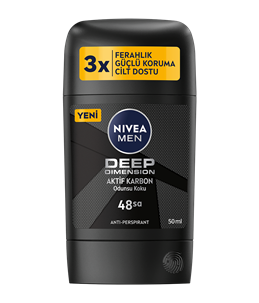 Nivea Men Erkek Stick Deodorant Deep Dimension 48 Saat Anti-Perspirant Koruma 50 ml