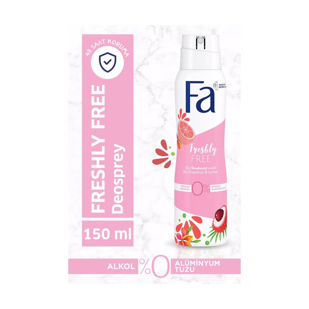 Fa Bayan Deo Sprey Grapefruit & Lychee 150 ml