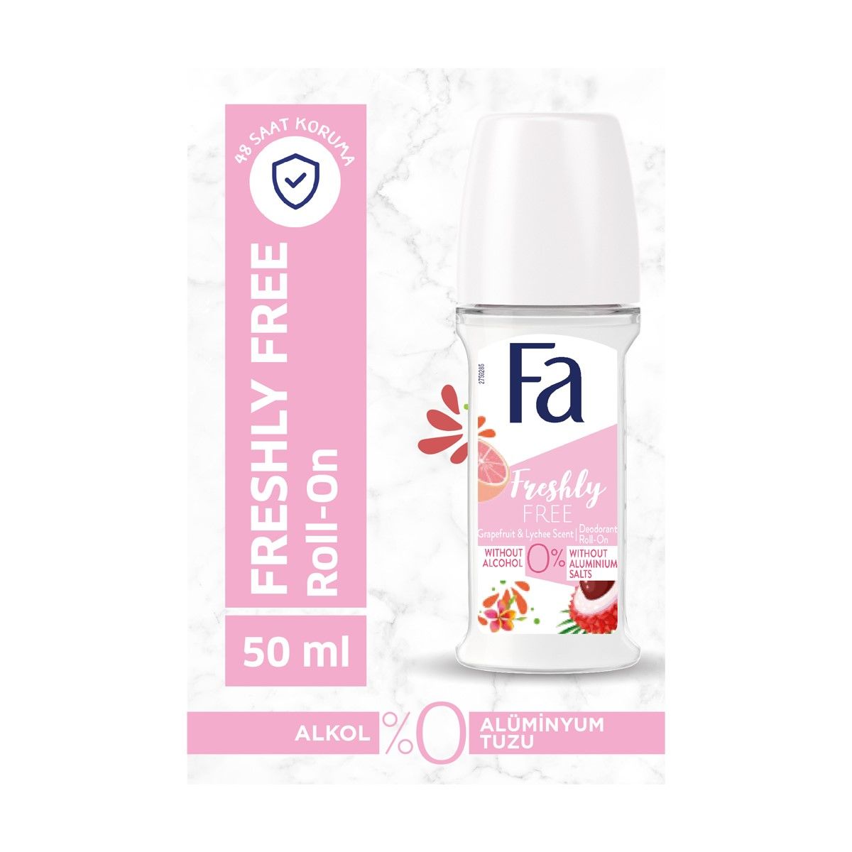 Fa Fresh&Free Grape Fruit & Lychee Bayan Roll-On 50 ml