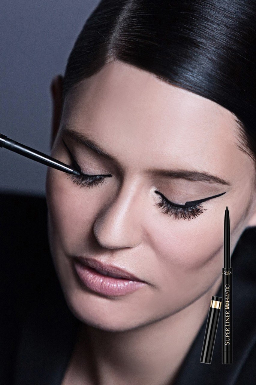 L'Oreal Paris Siyah Mat Superliner - Superliner Mat Matic 01 Ultra Black