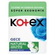 Kotex Natural Ultra Süper Eko Gece 14'lü