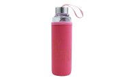 My Bottle Kılıflı Cam Matara 470 ml Pembe