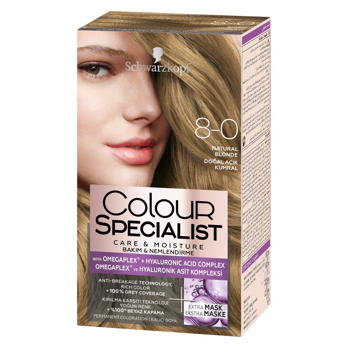 Color Specialist Set Saç Boyası 8-0 - Doğal Açık Kumral