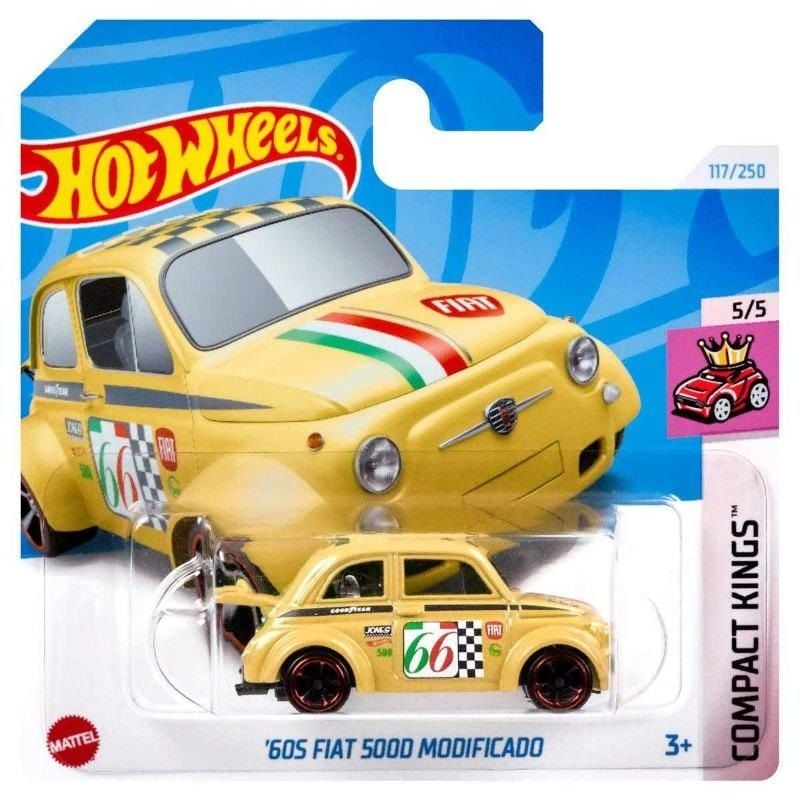 Hot Wheels 60s Fiat 500d Modificado - 2024 Serisi