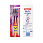Colgate Diş Fırçası Zigzag 2+1 - Orta