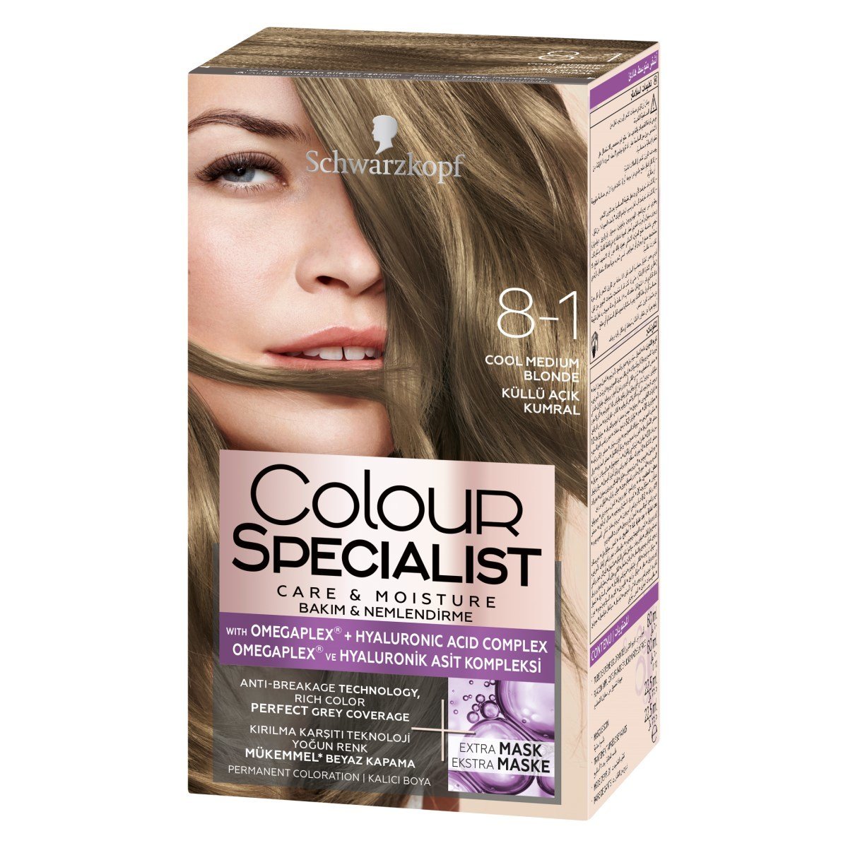 Color Specialist Set Saç Boyası 8-1 - Küllü Açık Kumral