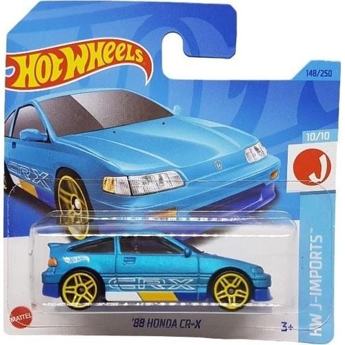 Hot Wheels 88 Honda Cr-X Hw J-Imports