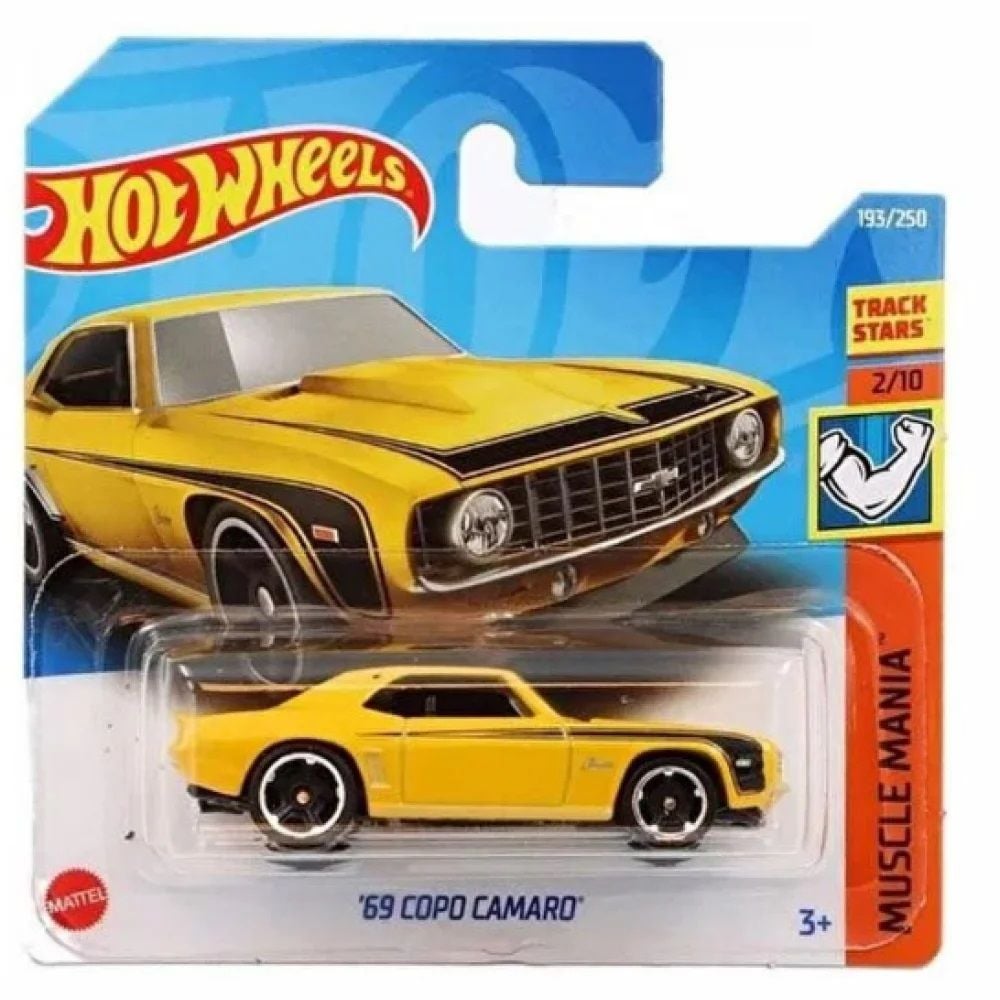 Hot Wheels 69 Copo Camaro Muscle Mania