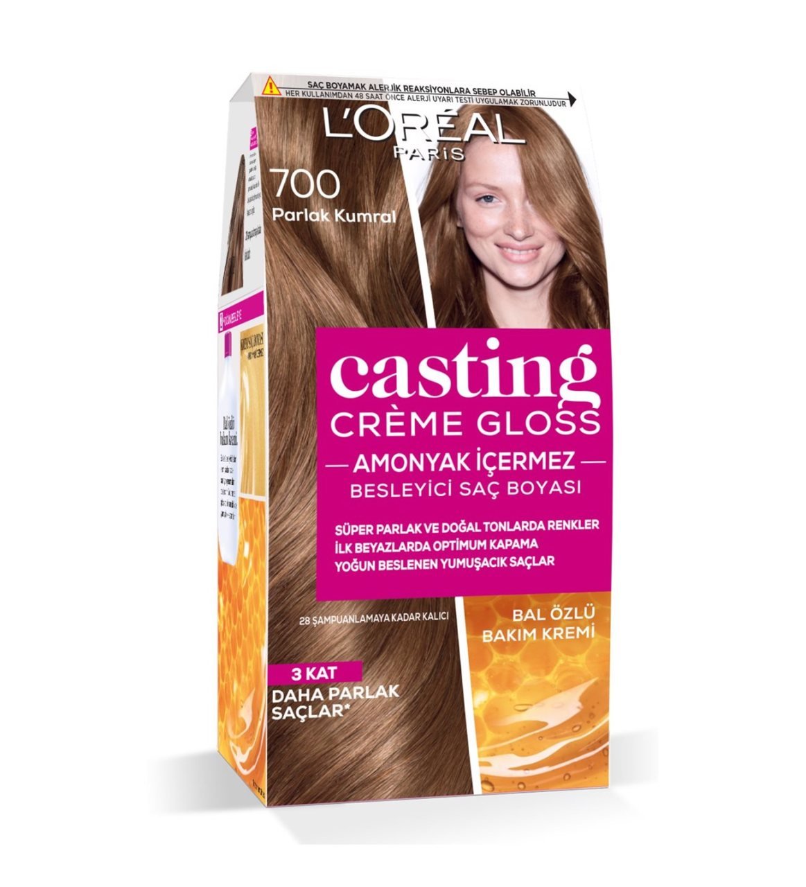 L'oreal Paris Casting Creme Gloss Saç Boyası 700 Parlak Kumral