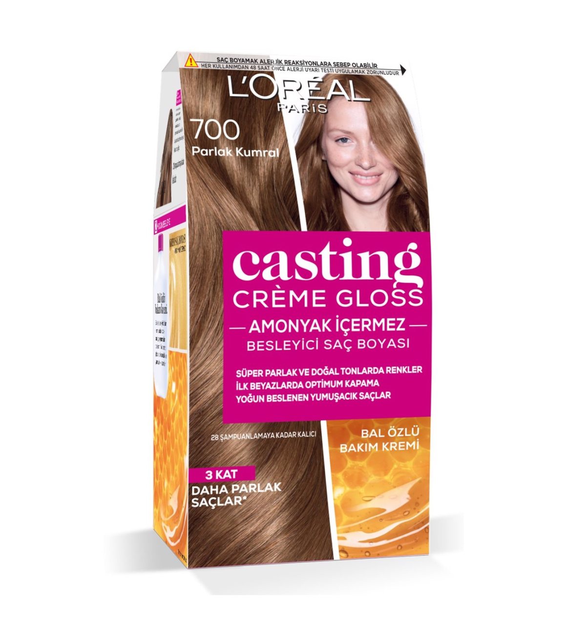 L'oreal Paris Casting Creme Gloss Saç Boyası 700 Parlak Kumral