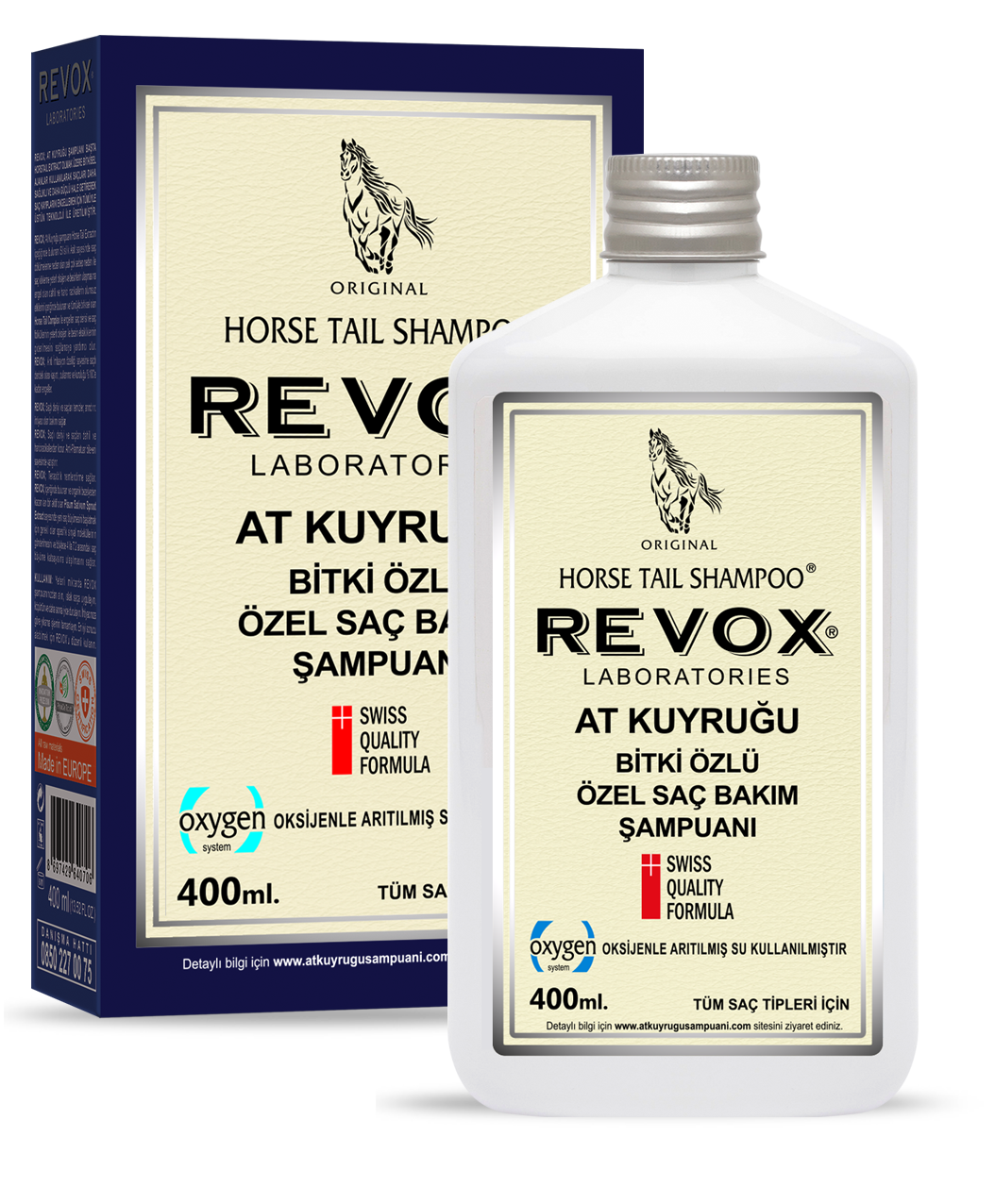 Revox At Kuyruğu Şampuanı 400 ml