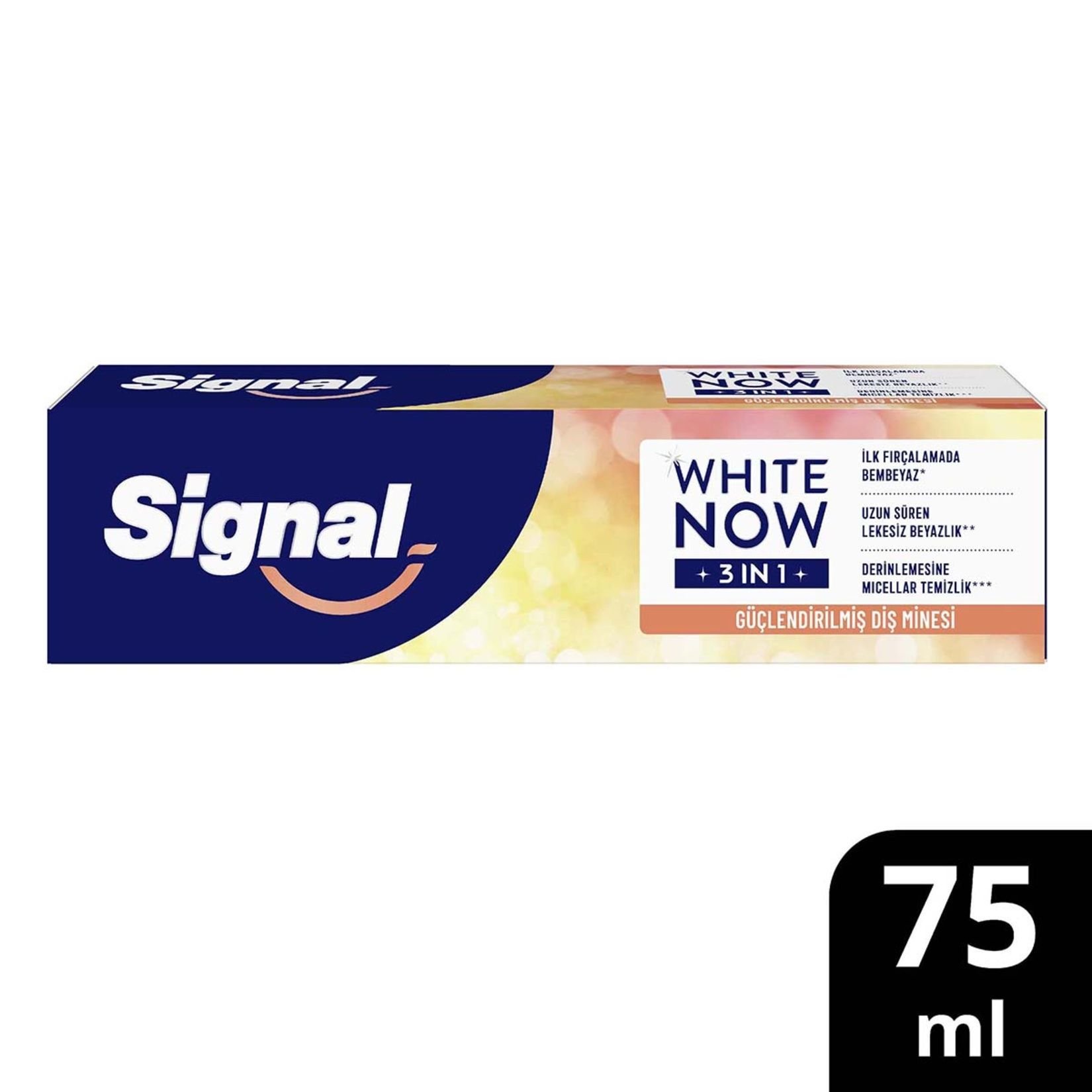 Signal White Now 3In1 Shine Diş Macunu 75 ml