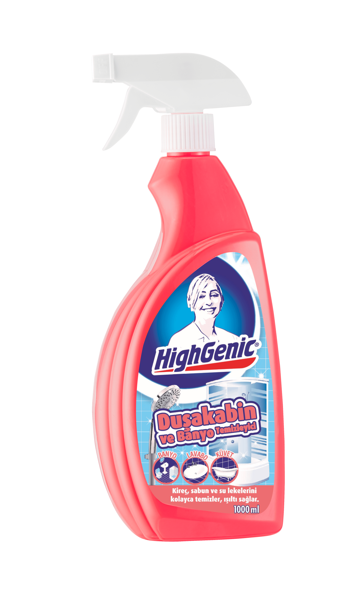 HighGenic Duşakabin ve Banyo Temizleyici 1000 ml