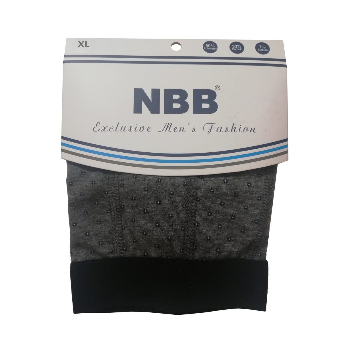 Nbb 738 Yonca Desenli Erkek Boxer