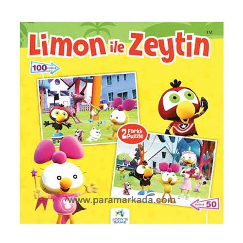 Limon ile Zeytin 2'li Puzzle Seti
