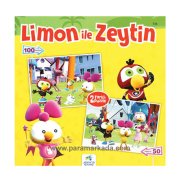 Limon ile Zeytin 2'li Puzzle Seti