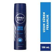Nivea Deodorant Sprey Fresh Active 150 ml Erkek