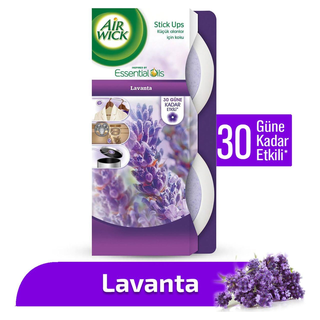 Air Wick Oda Kokusu Stick Up Lavanta 2x30 gr.