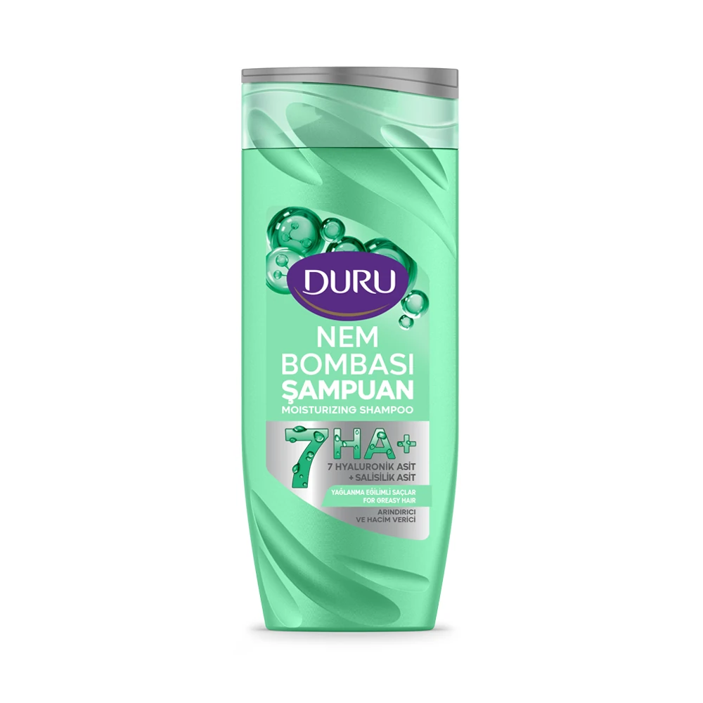 Duru Nem Bombası Arındırıcı & Hacim Verici Şampuan 400 ml