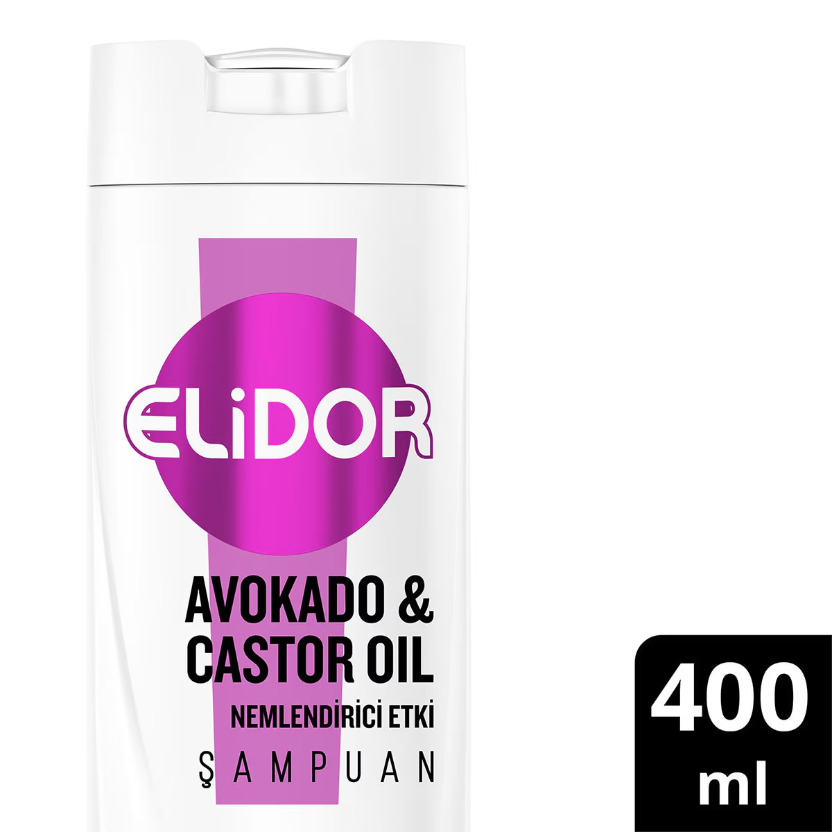 Elidor Avokado ve Castor Yağı Nemlendirici Etki Şampuan 400 ml